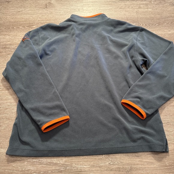 Life is Good‎ Jacket Mens Medium Gray Fleece 1/4 Zip Outdoor Lounge Sweatshirt - Picture 4 of 7